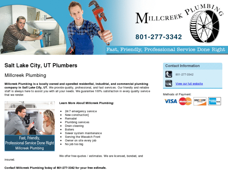 www.millcreekplumbingut.com