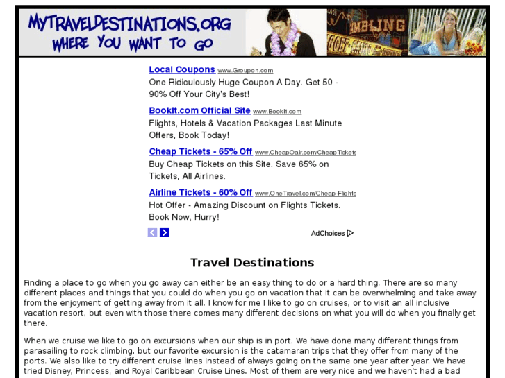 www.mytraveldestinations.org