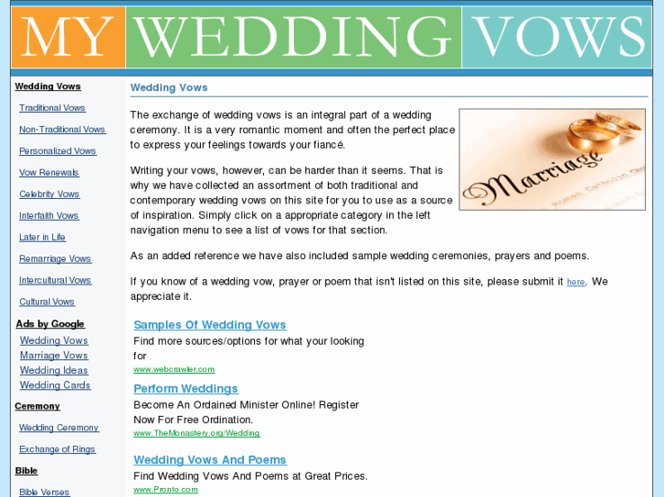 www.myweddingvows.com