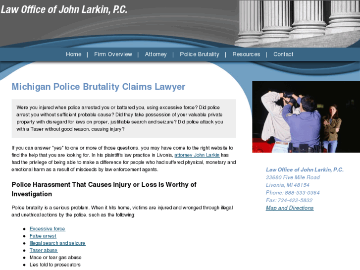 www.policebrutalityattorneys.net