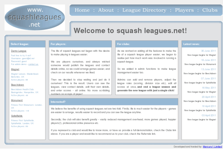 www.squashleagues.net