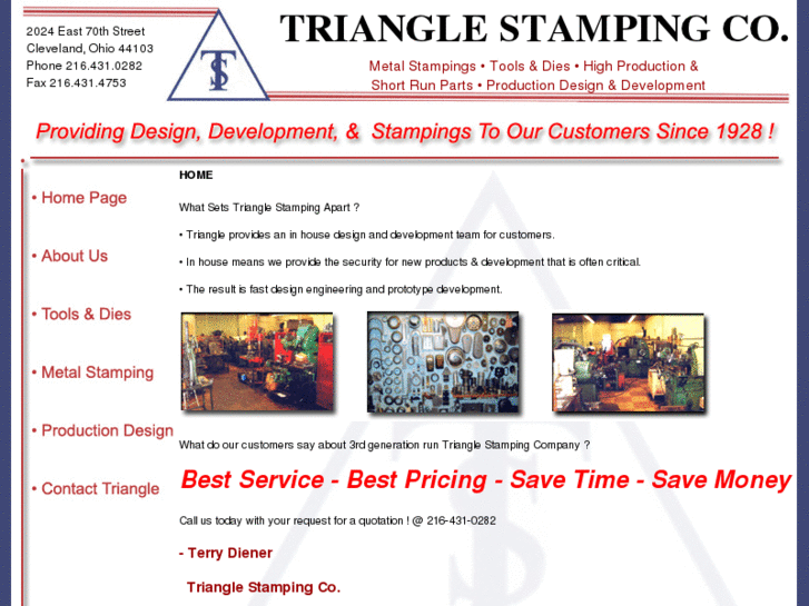 www.trianglestampingco.com