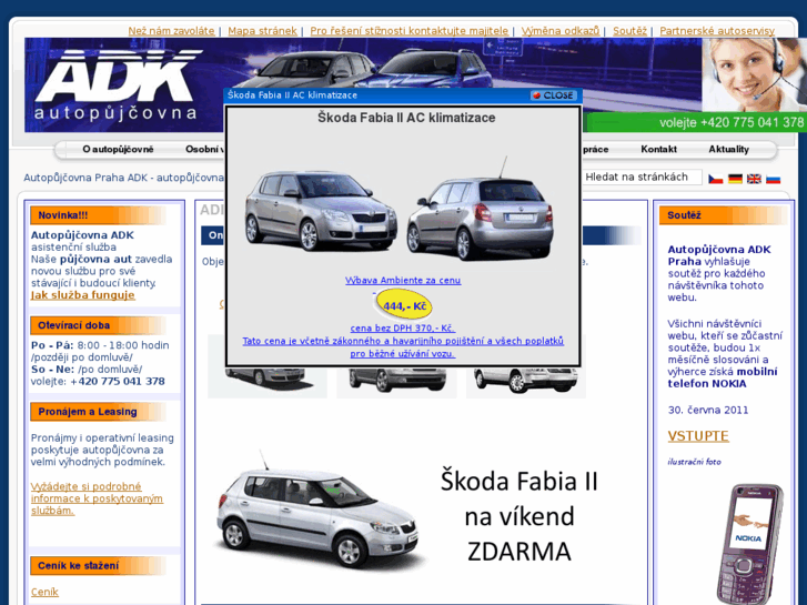 www.adk-autopujcovna.cz