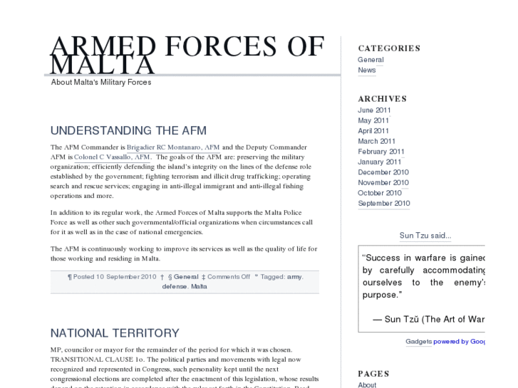 www.armedforcesofmalta.com