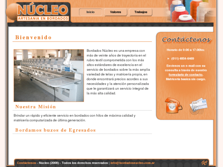 www.bordadosnucleo.com.ar
