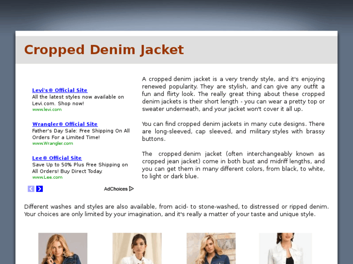 www.croppeddenimjacket.com