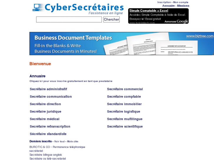 www.cybersecretaires.com