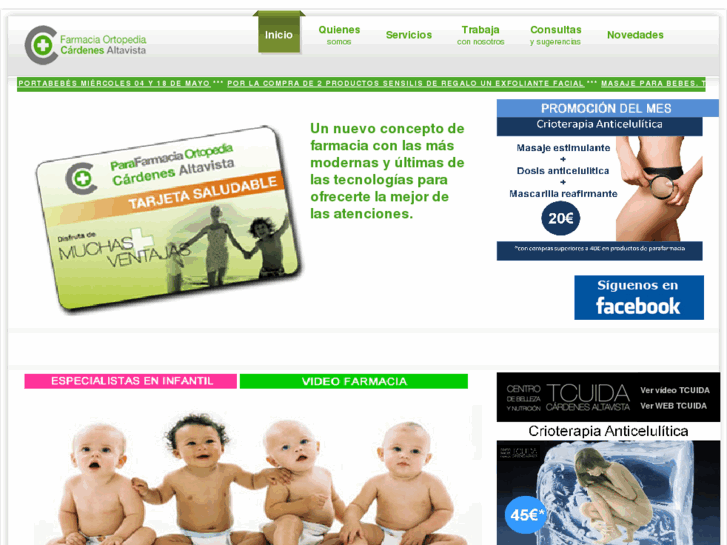 www.farmaciacardenesaltavista.es