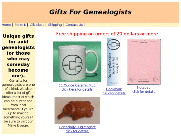 www.giftsforgenealogists.com