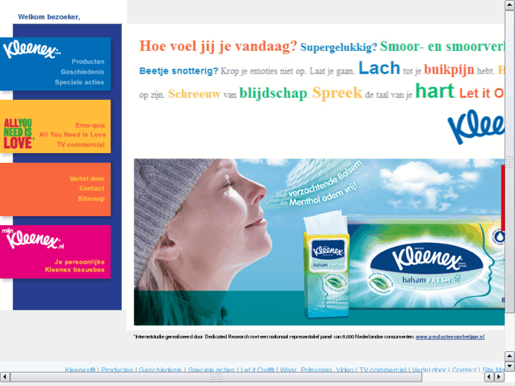 www.kleenex.nl