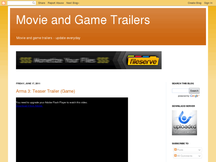 www.movie-game-trailers.com