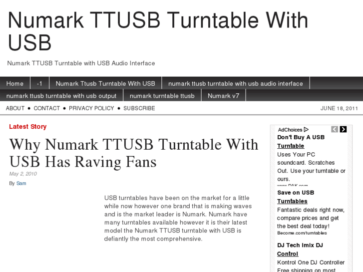 www.numarkttusbturntablewithusb.com