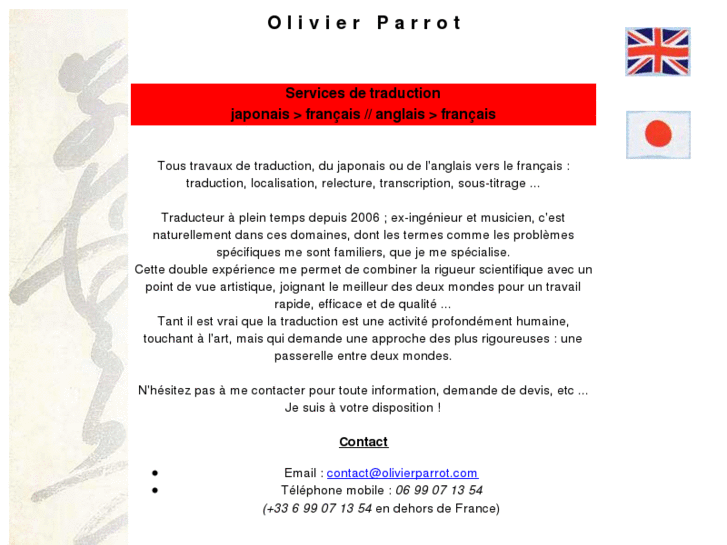 www.olivierparrot.com