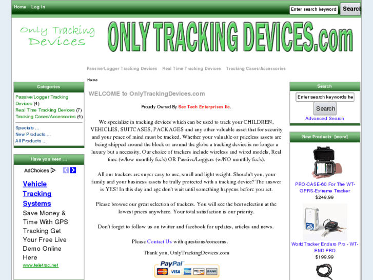 www.onlytrackingdevices.com