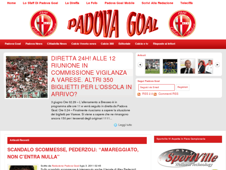 www.padovagoal.it