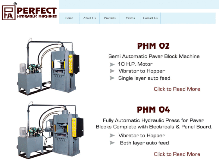 www.perfecthydraulicmachines.com