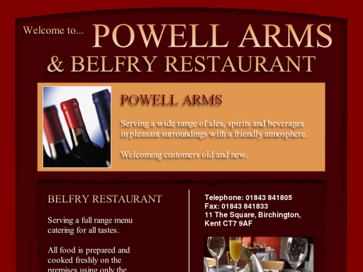 www.powellarmsandrestaurant.com