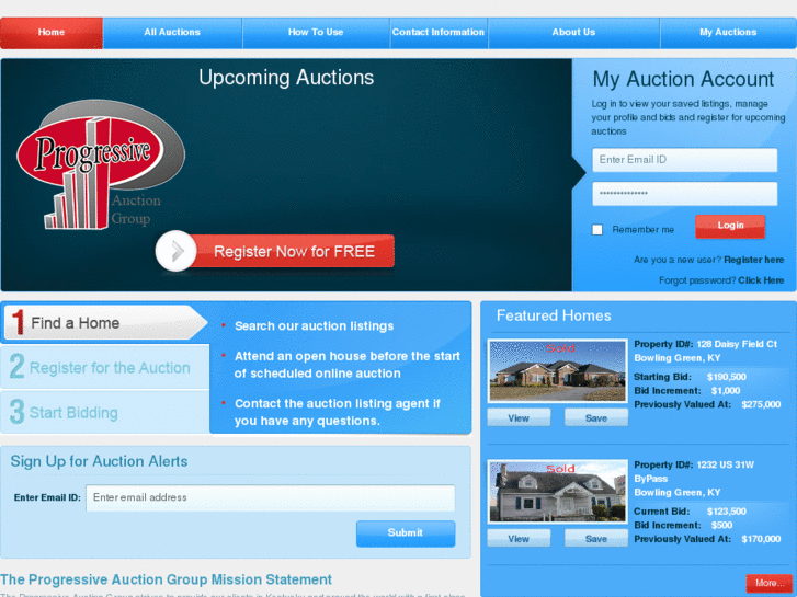 www.progressiveauctionsonline.com