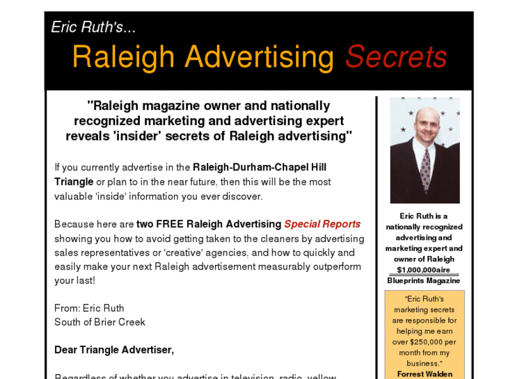 www.raleighadvertisingsecrets.com
