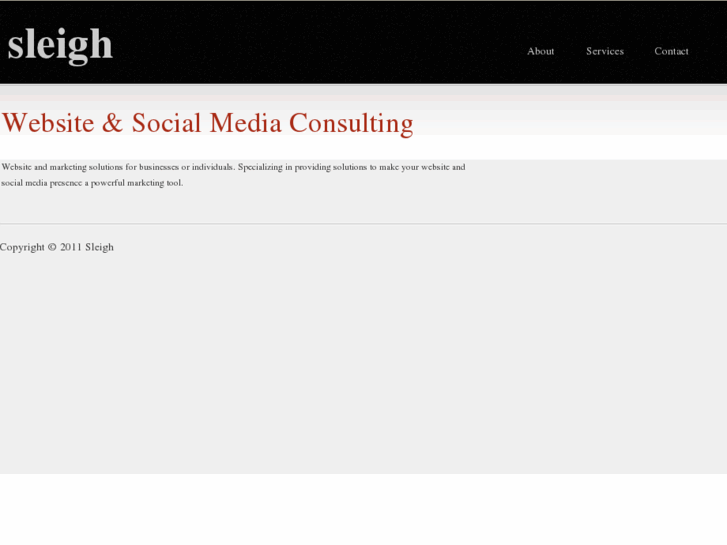 www.sleighconsulting.com