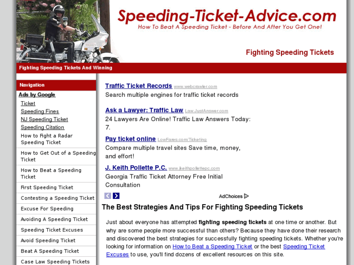 www.speeding-ticket-advice.com