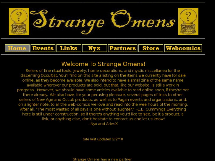 www.strangeomens.com