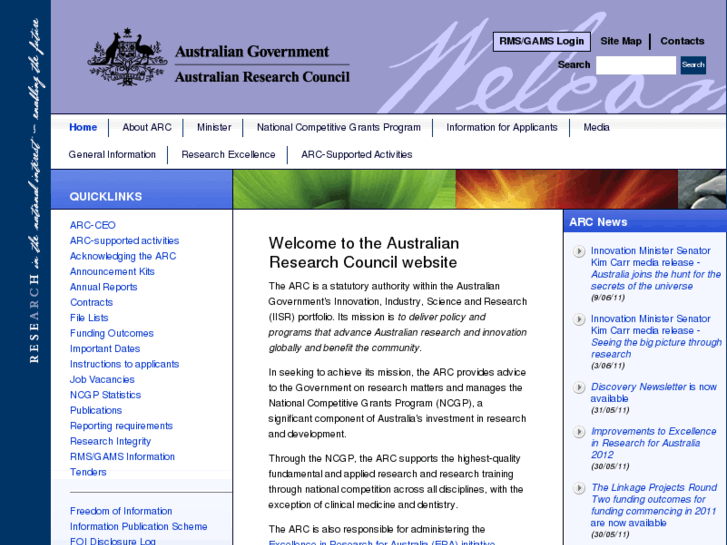 www.arc.gov.au