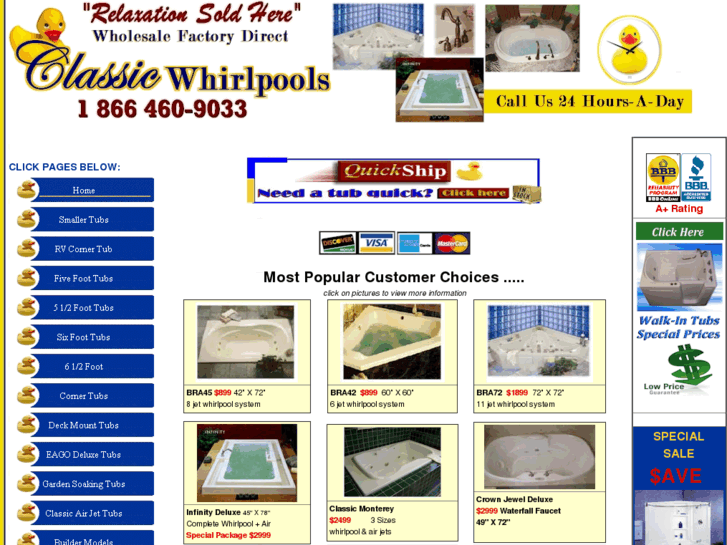 www.classicwhirlpools.com