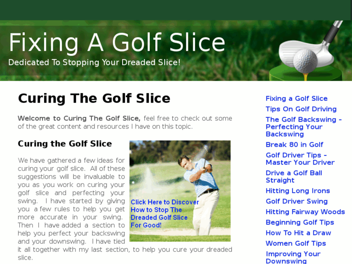 www.curingthegolfslice.com