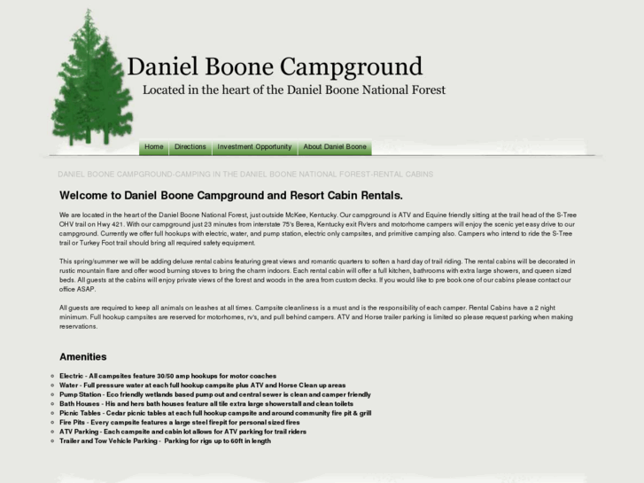 www.danielboonecampground.com