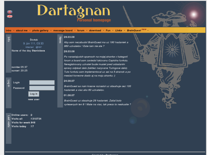 www.dartagnan.sk