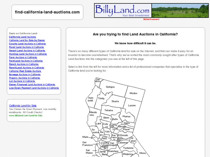 www.find-california-land-auctions.com