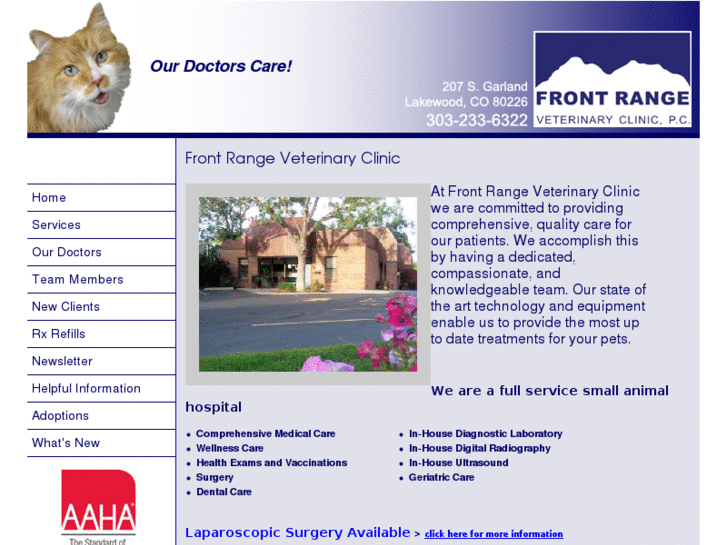 www.frontrangevet.com