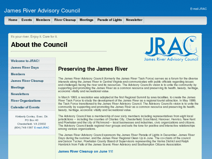 www.jamesriveradvisorycouncil.com