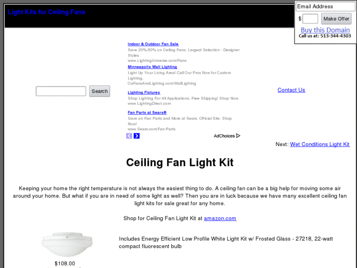 www.lightkitsforceilingfans.com