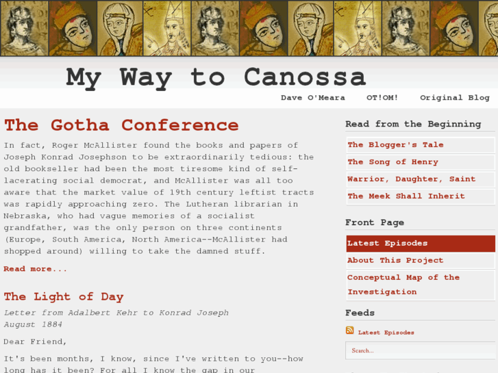 www.mywaytocanossa.com