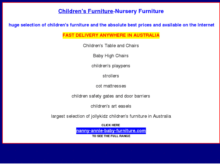 www.nanny-annie-childrens-furniture.com