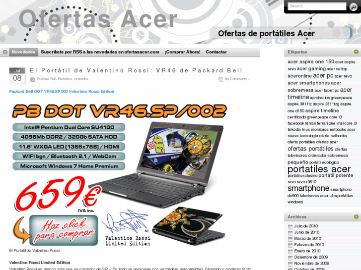 www.ofertasacer.com