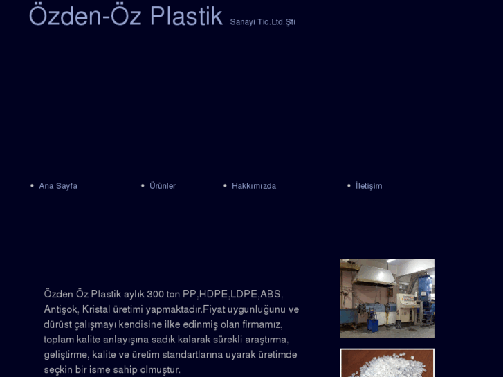 www.ozdenozplastik.com