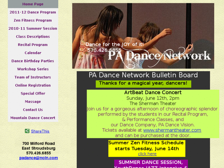 www.padancenetwork.com