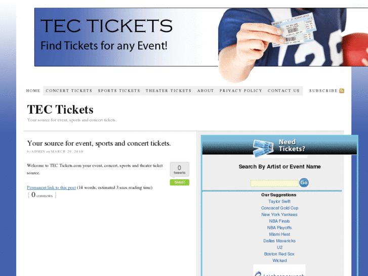 www.tectickets.com