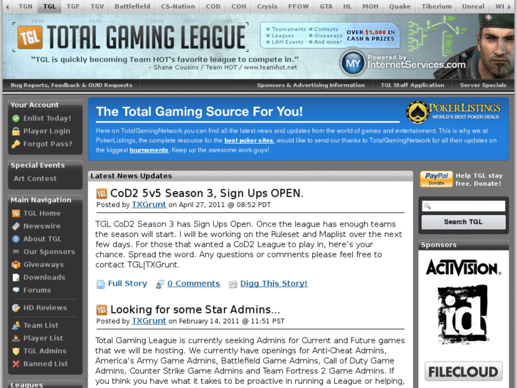 www.totalgamingleague.com