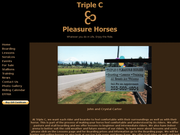 www.triplecpleasurehorses.com