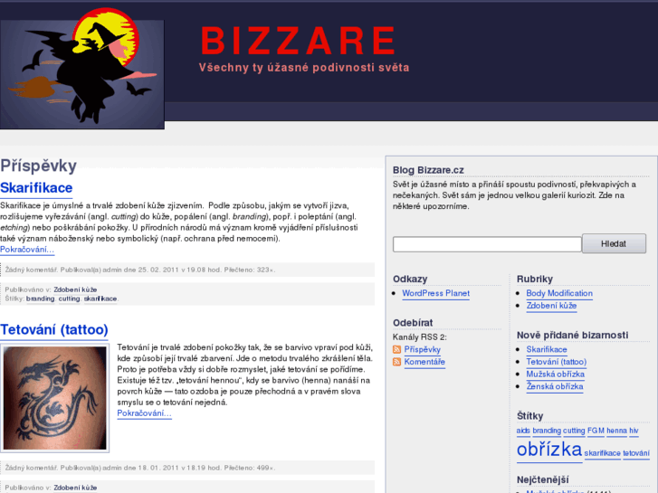 www.bizzare.cz