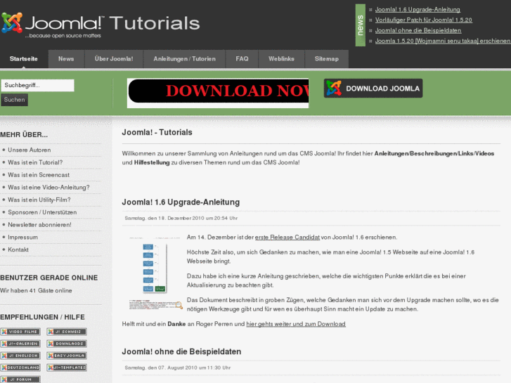 www.joomla-tutorials.de