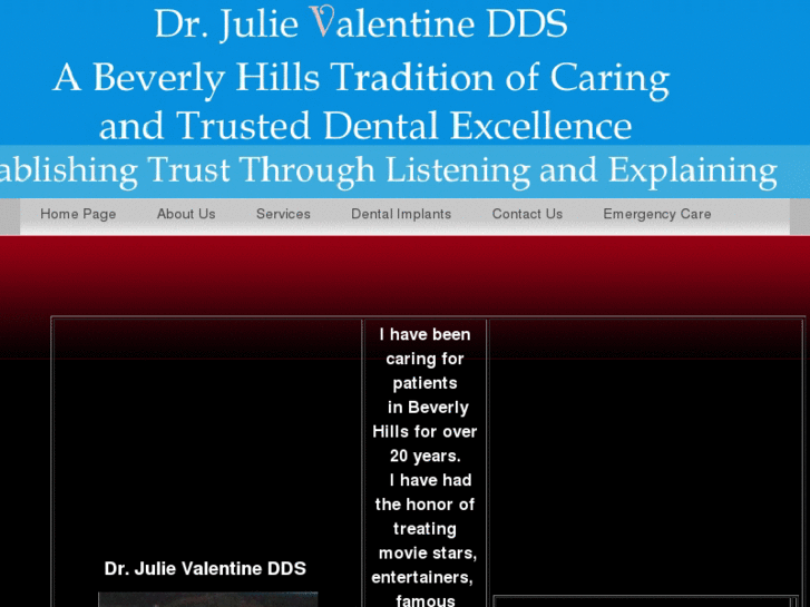 www.julie-valentine-dds-cosmetic-esthetic-dentist-beverly-hills.com