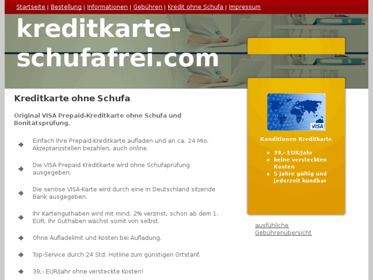 www.kreditkarte-schufafrei.com