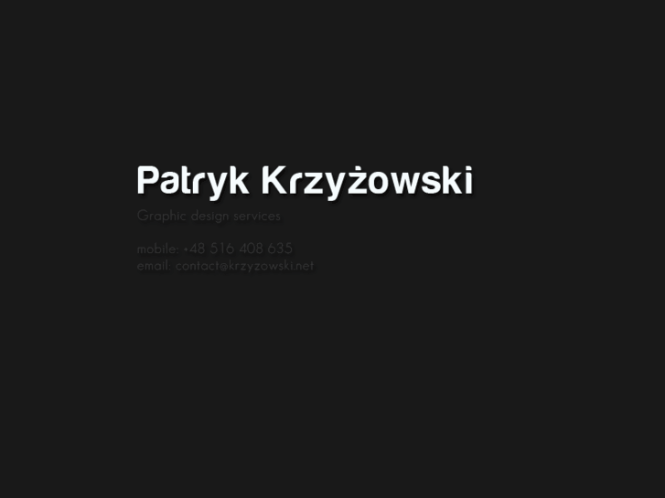 www.krzyzowski.net