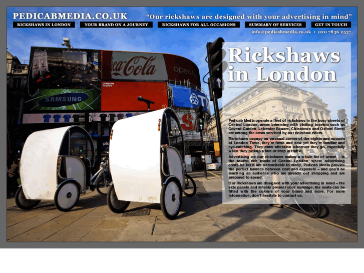 www.londonpedicab.com