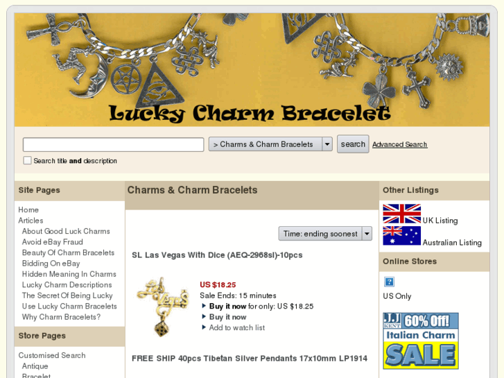 www.lucky-charm-bracelet.com